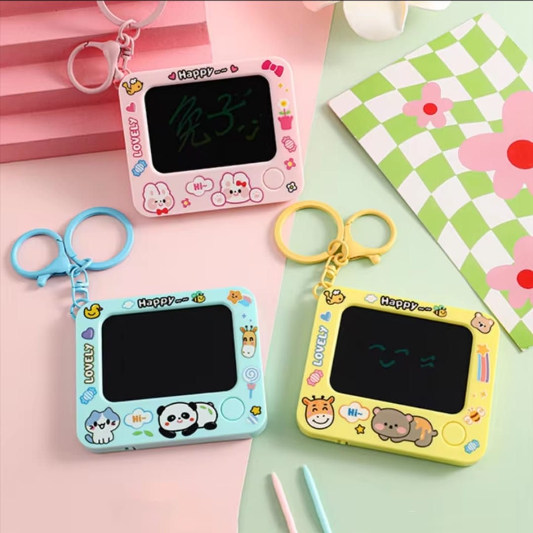 Cute LCD Writing Keychain Board ✨