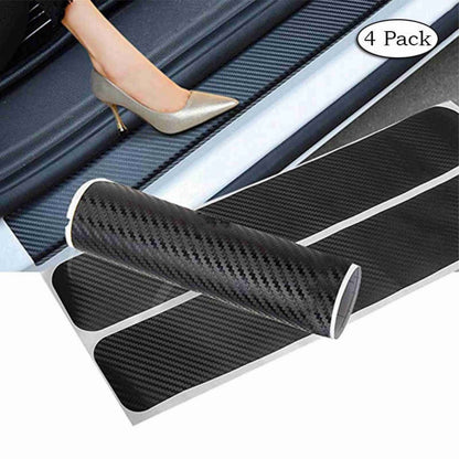 🚗 Carbon Fiber Door Sill Protectors ✨