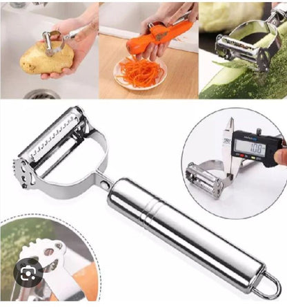 🥕 Stainless Steel Multi Peeler 🥔✨