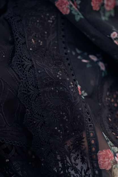 Black Blossom premium dress