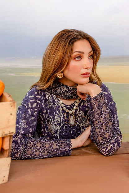 Blush Garden Embroidered Pakistani 3-Piece Suit
