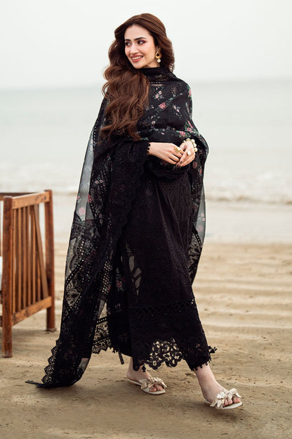 Black Blossom premium dress