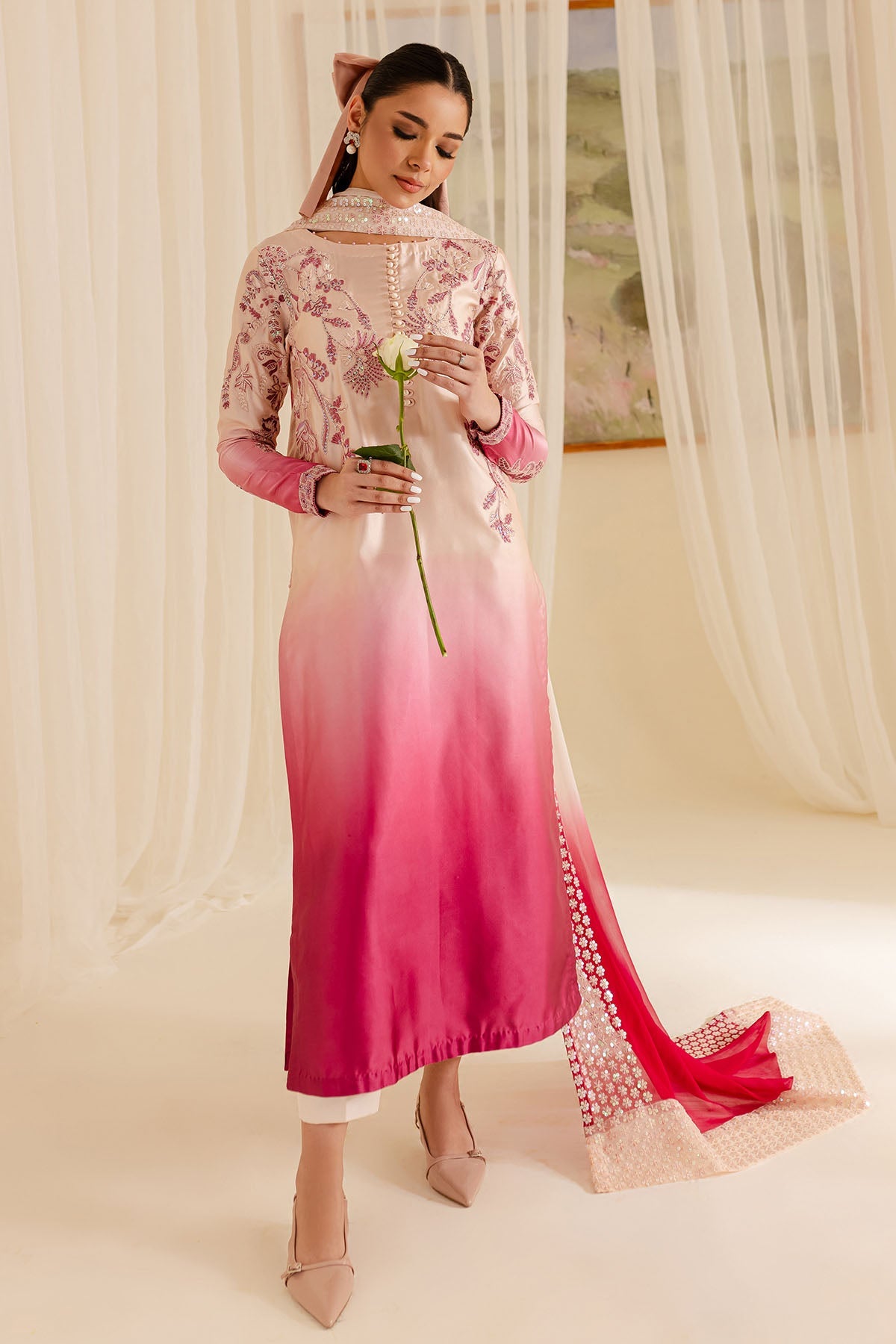Blush Pink Elegant Dress