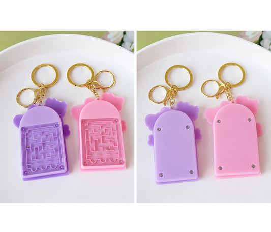 🎀 Cute Mini Calculator Keychain