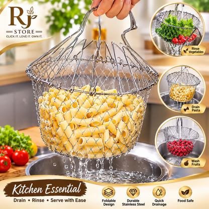 Multi-Purpose Frying & Boiling Basket 🍳🥦