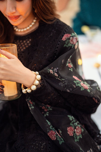 Black Blossom premium dress