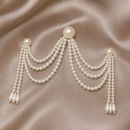 Elegant Pearl Chain Hairpin ✨
