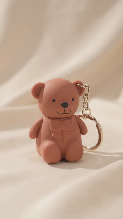 🧸💄 Bear Keychain Lip Mud